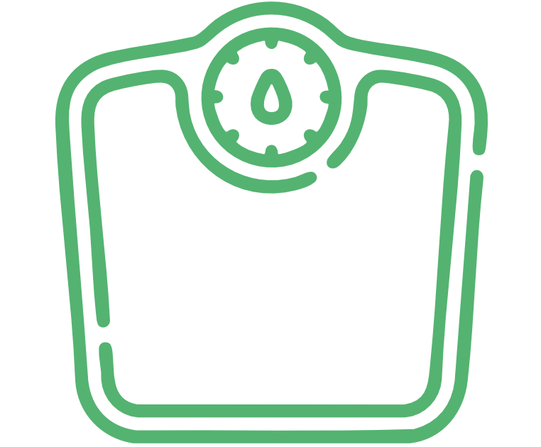 Medida de talla y peso corporal